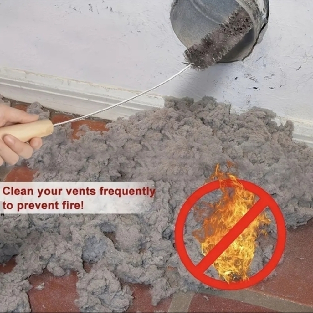 Versitle Lint Remover Brush Long Flexible for Dryer Vents, Refrigerator … - Picture 6 of 7